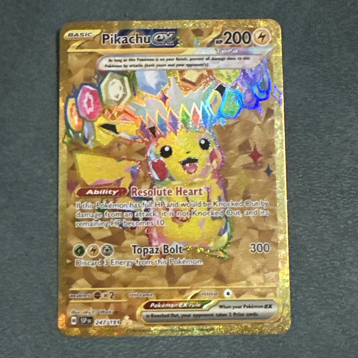Pikachu Ex Pokémon TCG Cards for sale | eBay