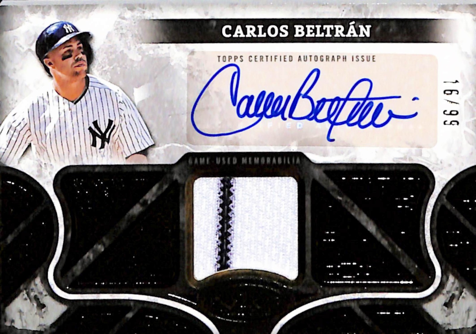 Carlos Beltran 2025 Topps Tier One #TSS-CB Top Shelf Signatures 