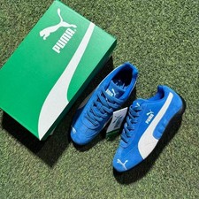PUMA Speedcat OG 39884618 Men's Blue Suede Lace Up Casual Lifestyle Sneakers