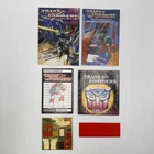 G1 Transformers WRECK- GAR Instruction Booklet Stickers Pamphlets EUC Original