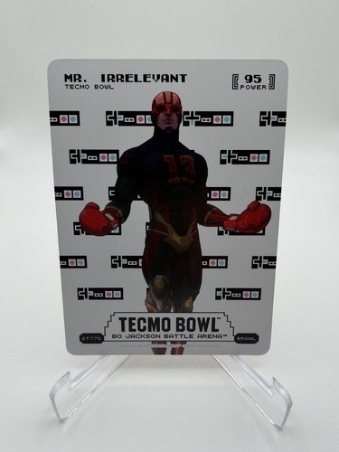 Bo Jackson Battle Arena Tecmo Bowl #95 Mr Irrelevant Brock Purdy Sore Thumb BF