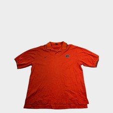 Vintage Orange Nike Dri-Fit UF Florida Gators Casual Polo Shirt Men's XL