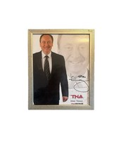 Mike Tenay Hand Signed TNA Impact Wrestling Signature Framed 8x10