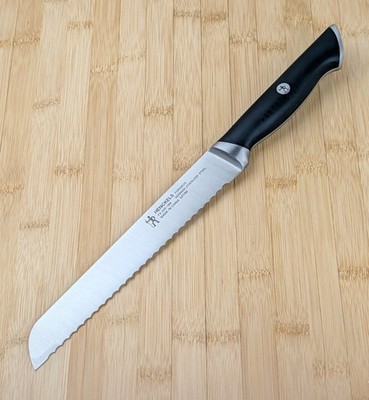 Henckels FORGED X 8'' Serrated BREAD Knife, GERMAN Stainless Steel, FX-200-1BK