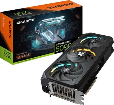 GIGABYTE GeForce RTX 5090 GAMING OC 32G GDDR7 RGB HDMI PCIe x16