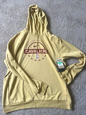 Nike Cleveland Cavaliers NBA Dri-FIT Hoodie Beige Men's XL Tall