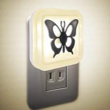 Smart LED Night Light 2-Pack , Plug-in with Auto Dusk to Dawn Sensor  Dimma...