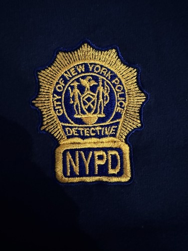 NYPD New York City Police T-Shirt Sz XL NYC Detective - Navy Blue