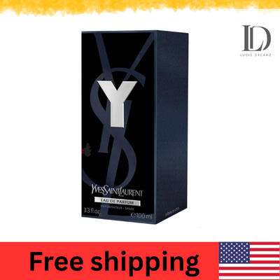 #ad #ad Y Eau De Parfum Spray For Men 3.3 Oz 100 ml Y EDP New in sealed box $49.99