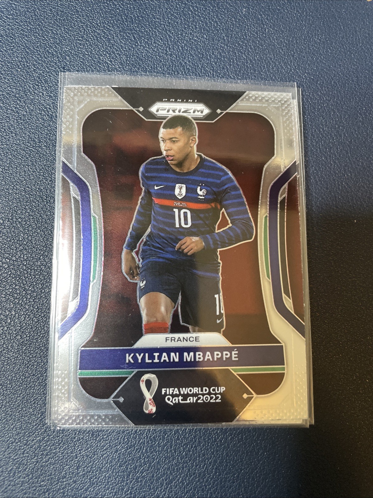 2022 Panini Prizm World Cup Qatar Kylian Mbappe Kylian Mbappé #101