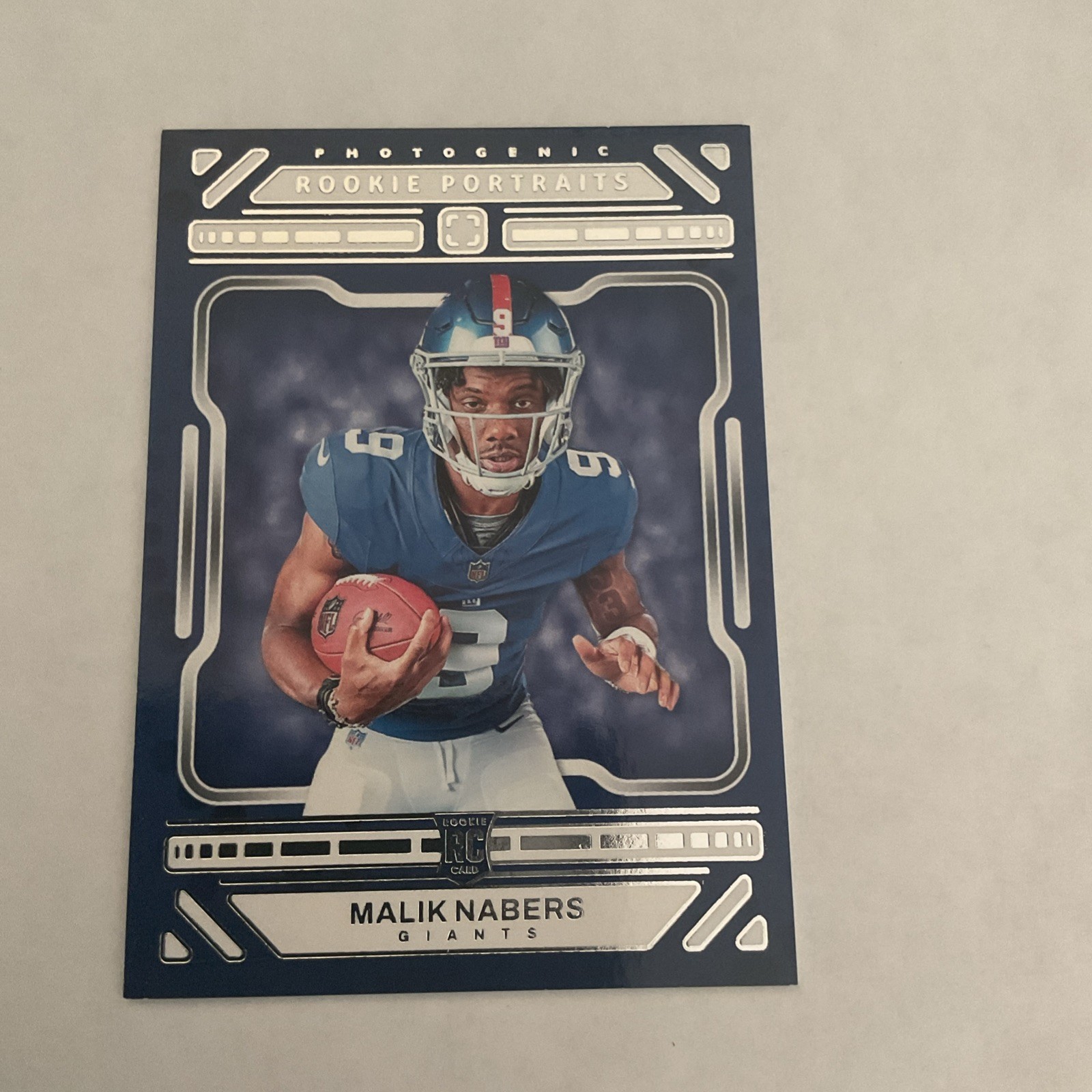 2024 Panini Photogenic - Rookie Portrait Malik Nabers #198 (RC)