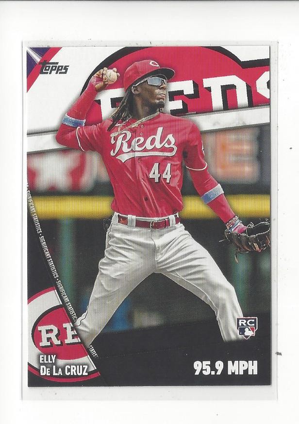 2024 Topps Significant Statistics #SS14 Elly De La Cruz RC Rookie Reds