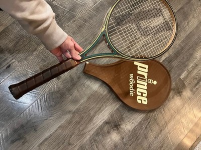 Vintage Prince Woodie Graphite and Maple Ash Wood Tennis Racquet 4