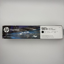 Genuine HP 981X Black High Capacity Pagewide Ink Cartridge - L0R12A - EXP FEB 28