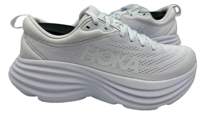 Hoka Women's Bondi 8 Lace Up Athletic Running Shoes light Purple