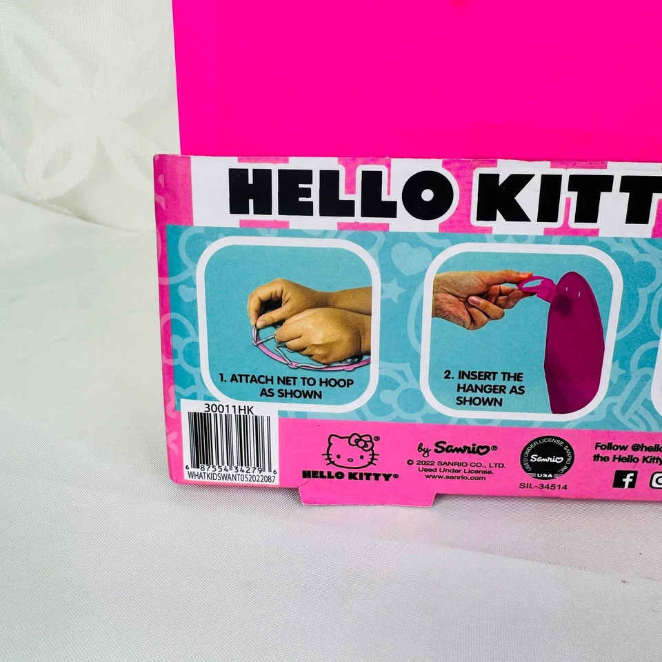 Sanrio Hello Kitty Indoor Basketball Set  Foto 3 de 4