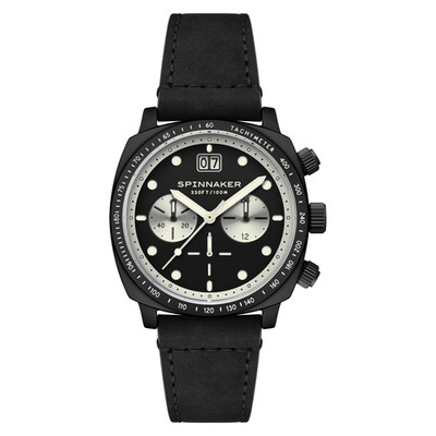 Spinnaker Hull Chronograph All Black Herrenuhr SP-5068-08