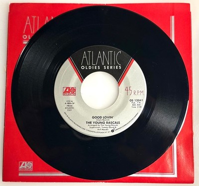 The Young Rascals / Good Lovin' & A Girl Like You / Vinyl 45 / Mint