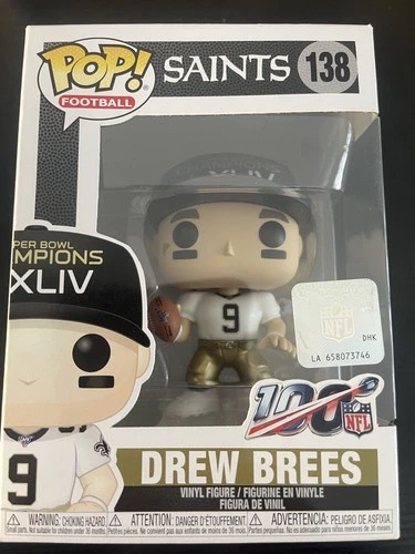 Drew Breeze Funko 138 - New Orleans Saints Super Bowl XLIV Champions