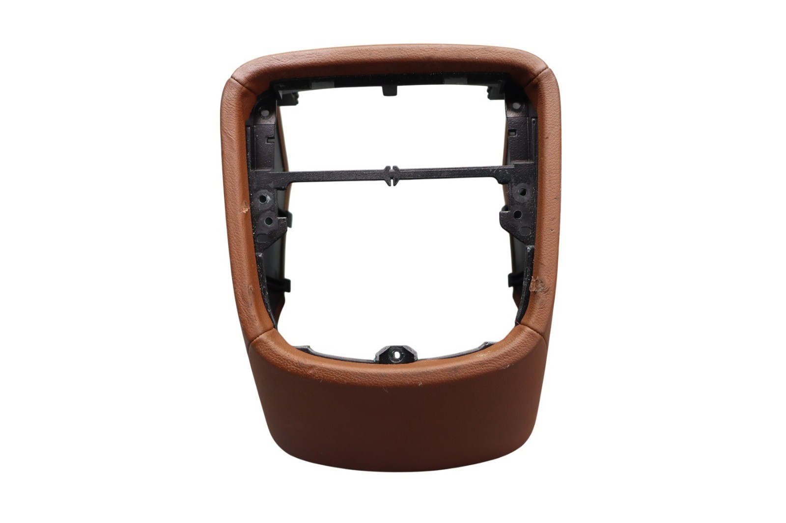 14-17 Maserati Quattroporte Rear Center Console Armrest Back Panel Brown Oem