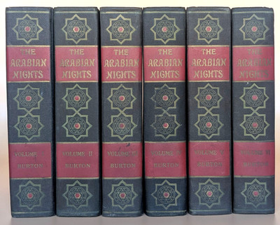 Arabian Nights Burton Bombay Edition 6 Vol Set Limited 625 Illus HC