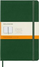 Notebook, Large, Ruled, Myrtle Green, Hard 5 x 8.25  Large 5" x 8.25"