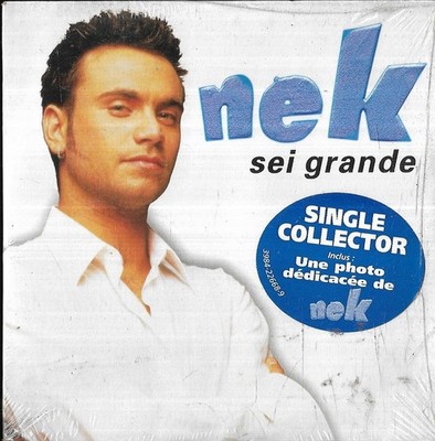 Nek - Sei Grande - Single CD