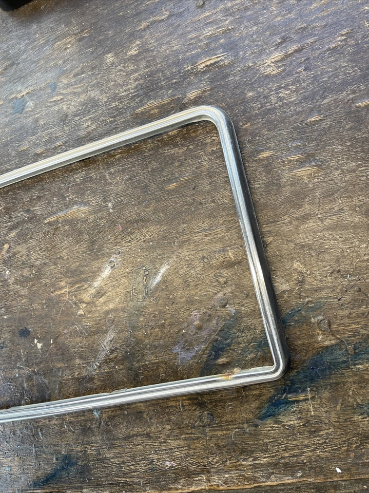 1974 Oldsmobile Omega Rear License Plate Trim ** WEAR** - Image 4 of 4