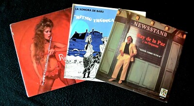 3 LATIN, SALSA  SEALEDALBUMS-RICA CHARANGA, LA SONORA DE BARU, RAY DEL LA PAZ