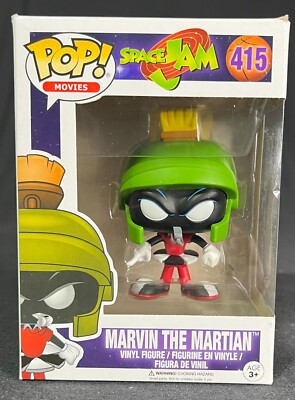 Funko Pop! Space Jam #415 Marvin The Martian w/Protector