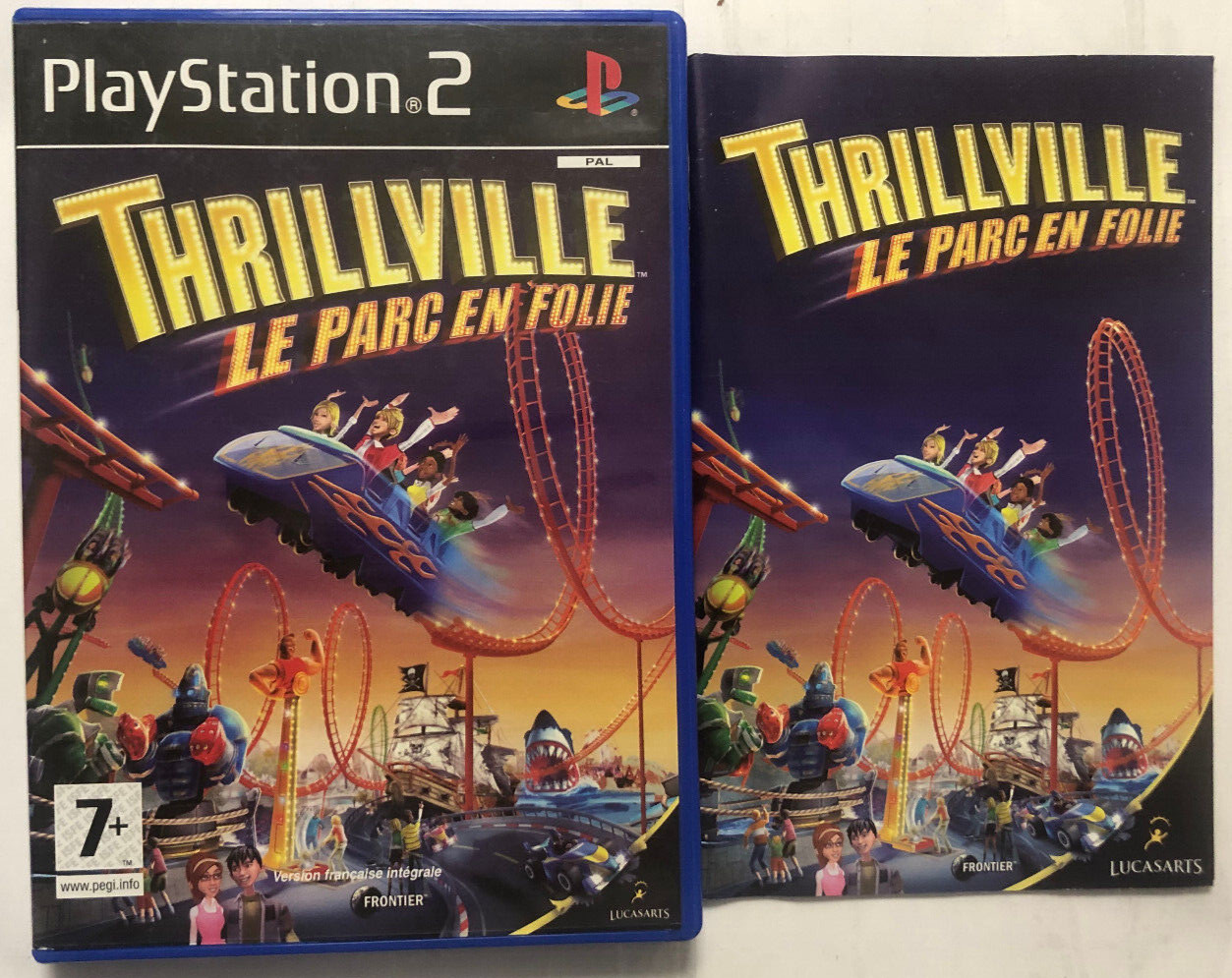 Thrillville le Parc en Folie PS2