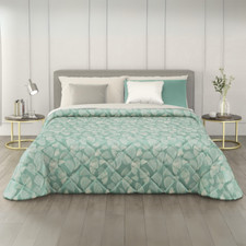 Trapunta Autunnale / Invernale, Copriletto Raso Jacquard, 3 Misure Disponibili