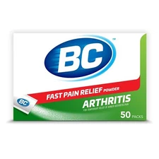 	BC Powder Fast Pain Relief Arthritis Aspirin NSAID & Caffeine 50 Count	