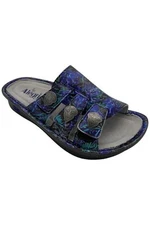 Alegria Leather Adjustable Slide Sandals Jungle Book