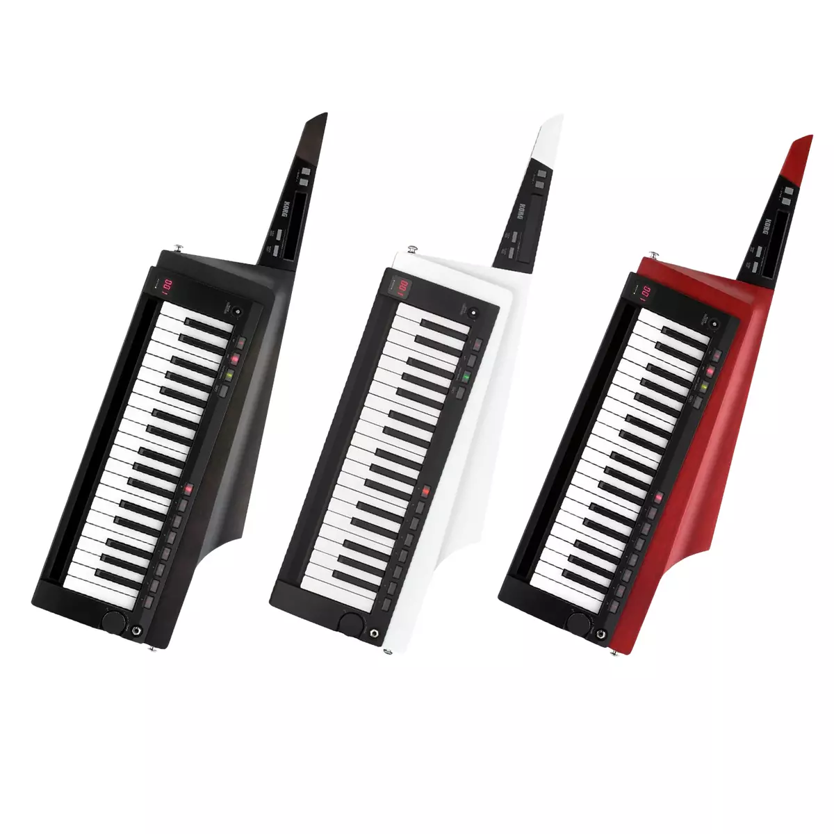 KORG RK-100S 2 BK/WH/RD KEYTAR Shoulder Keyboard Synthesizer Stage Keyboard