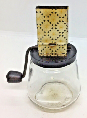 Vintage Androck Glass Metal Chopper made in USA -- (F)