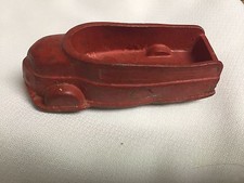 Vintage 1930's SUN RUBBER CO Red Toy Truck #93 ~ Made in USA