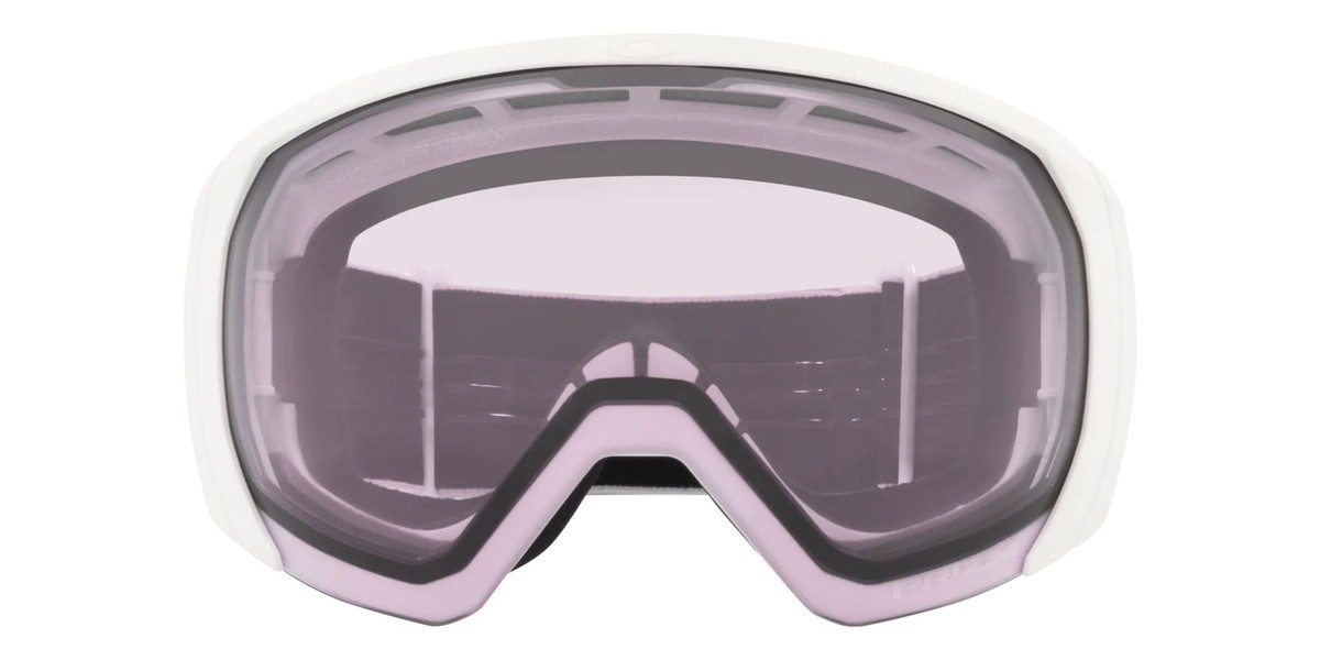 Ski Goggles Oakley Flight Path L Matte White Prizm Clear Ski Goggles Oakley Flight Path L Matte White Prizm Clear