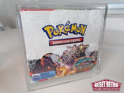 Acrylic Case Pokemon Screen Protector Box 36 Display (Booster Box) Reset Retro