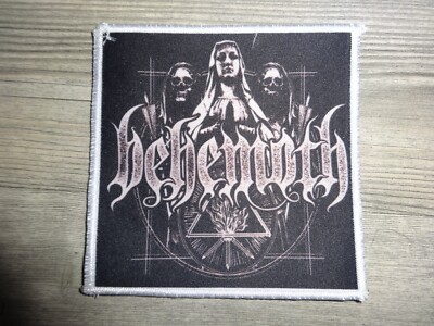 Behemoth Patch Black Metal Marduk Mgla Slipknot Rotting Christ Satyricon