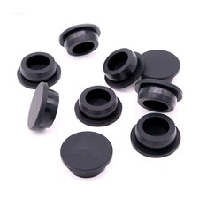 Blak Silicone Rubber Stopper Plug Blanking End Cap Tube Pipe Insert Bungs Caps