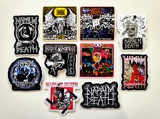 Sticker Pack 10 Vinyl Stickers Death Metal Hardcore Grindcore Rock Band
