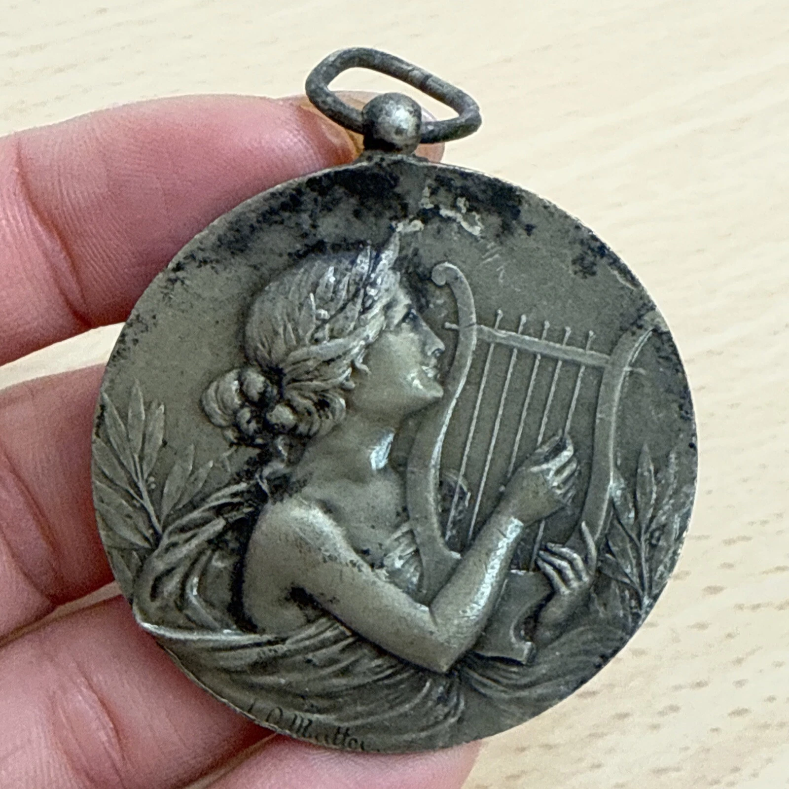 Médaille Festival Roanne 1931 En Bronze L.O Mattei