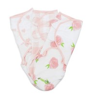 Ziggy baby swaddle blanket and infant wrap 3 pack Small/Medium 7-14lb Girl