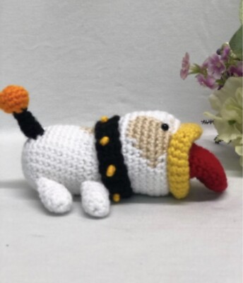 Hand Crochet Amigurumi Toy - POOCHY  YOSHI's WOOLLY WORLD YOSHI'S CRAFTED WORLD