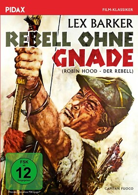 Lex Barker REBELL OHNE GNADE Capitan Fuoco ROBIN HOOD Captain Falcon DVD NEU
