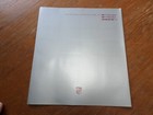 1988 Porsche 911 Carrera, 911 Turbo, 928 S4 colors/interior trim brochure