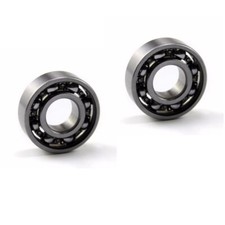 2x 6201 32mm x 12mm x 10mm Roller-Skating Wheels Deep Groove Ball Bearing