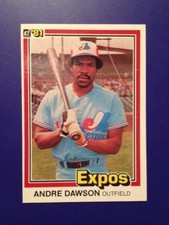 Andre Dawson 1981 Donruss #212