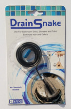 Evri Drain Snake - No Chemicals Needed Bathroom Sink, Showers, Tubs